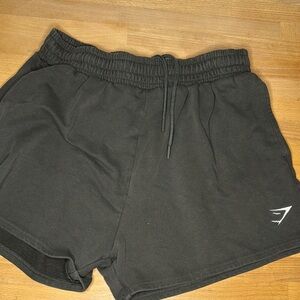 Olive green Gymshark Shorts with Logo